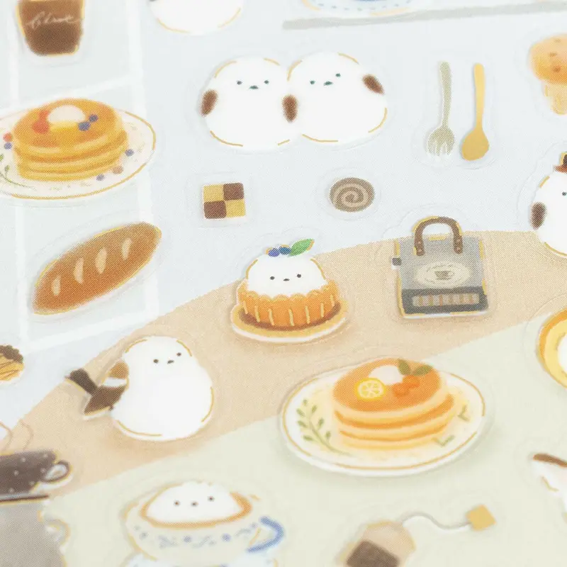 Nb Japan - Planner Sticker - Mattari Animals Foil - Shimaenaga 2