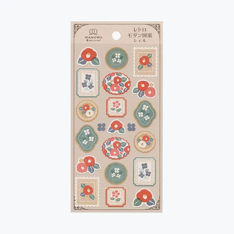 Nb Japan - Planner Sticker - Wanowa - Camelia 1