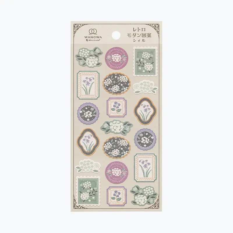 Nb Japan - Planner Sticker - Wanowa - Flower Mark 1