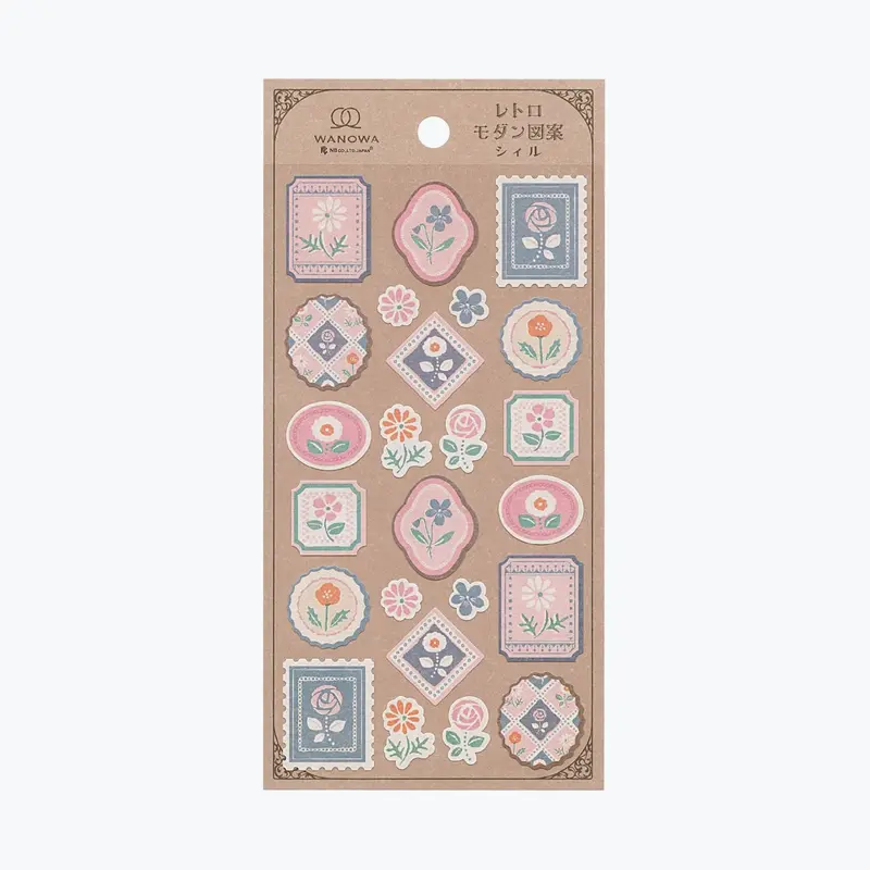 Nb Japan - Planner Sticker - Wanowa - Flowers 1