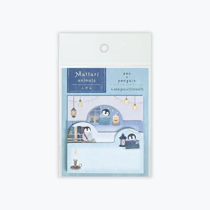 Nb Japan - Sticky Notes - Mattari Animals Foil - Penguin 1