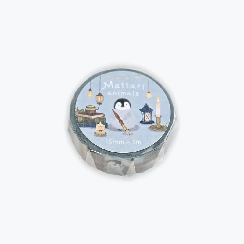 Nb Japan - Washi Tape - Mattari Animals - Penguin 1