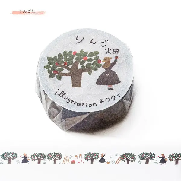 Necktie - Washi Tape - Apple Field <Outgoing> 1