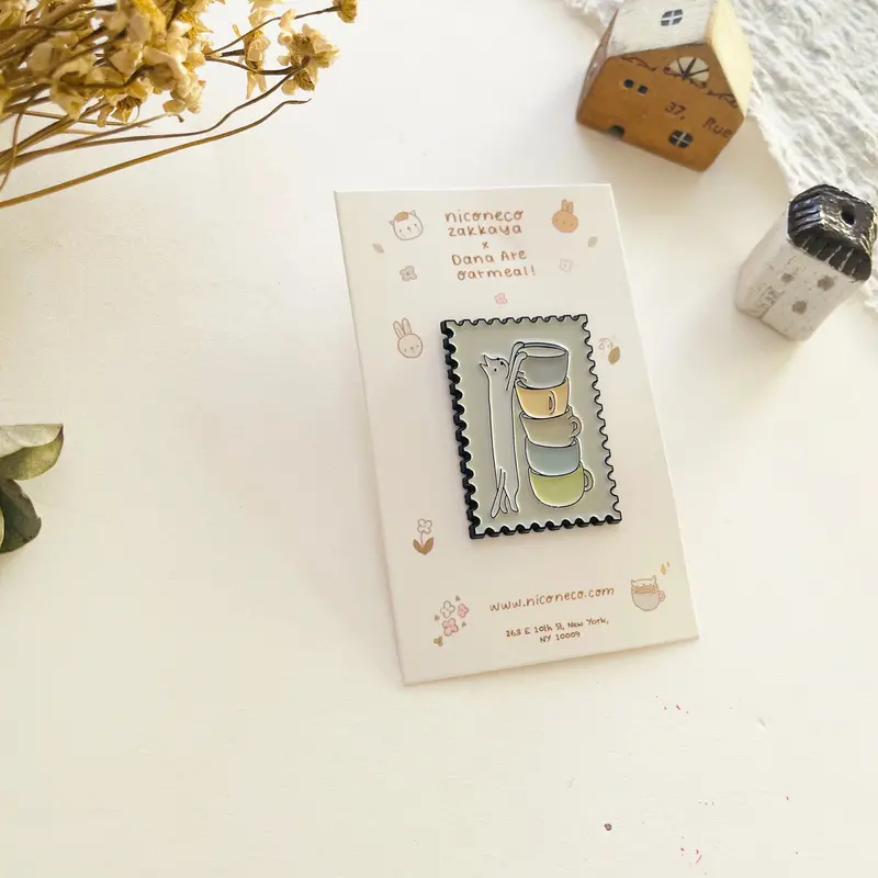 Niconeco Zakkaya - Pin - Neko Cafe 1