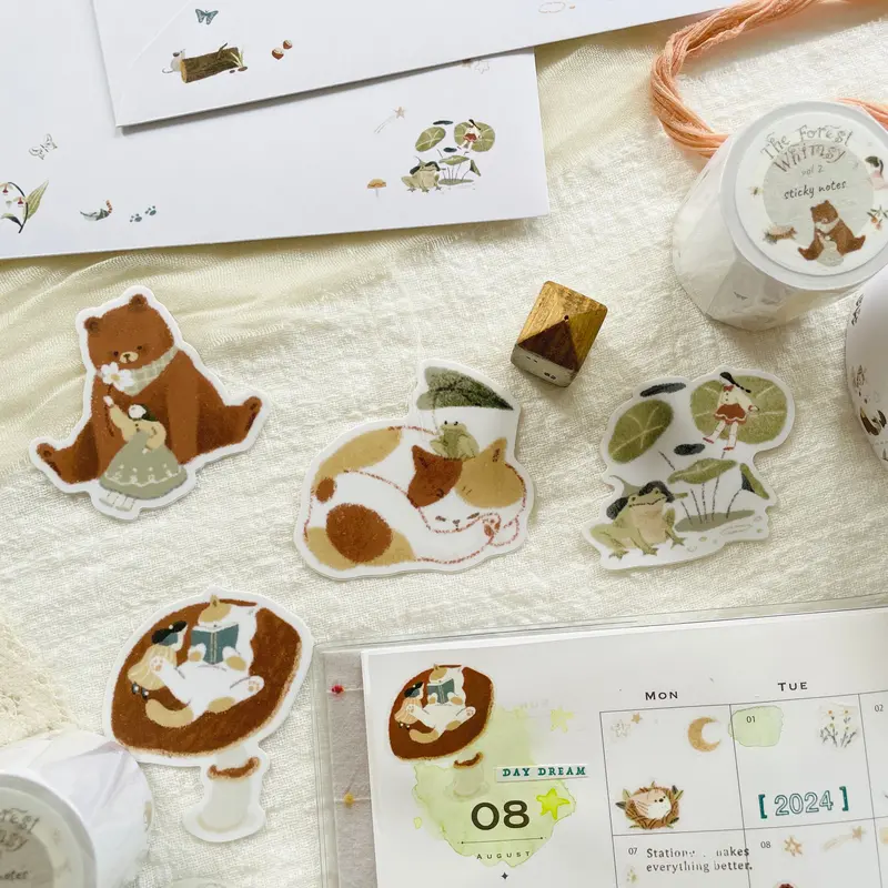 Niconeco Zakkaya - Planner Sticker - Forest Whimsy (Vinyl) 1