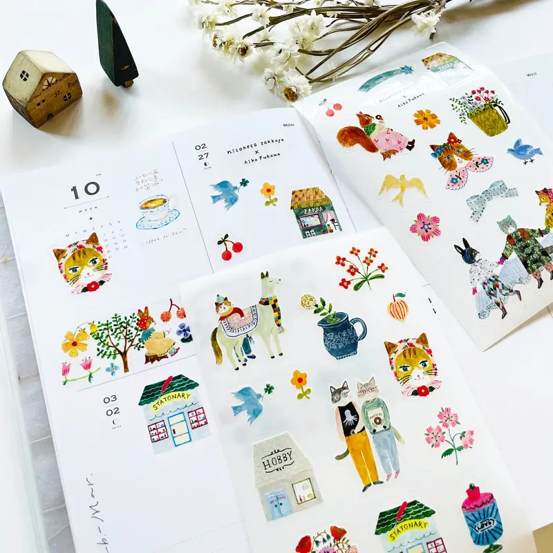 Niconeco Zakkaya - Planner Sticker - The Little Things 1