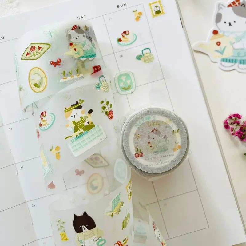 Niconeco Zakkaya - Washi Tape - Neko's Daily Life Vol.2 (Pet) 1