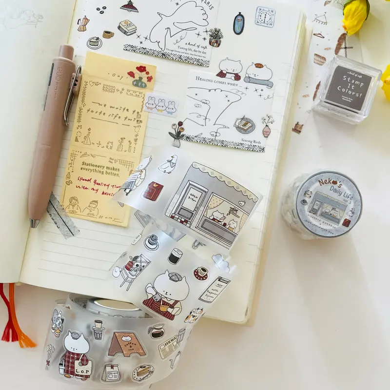 Niconeco Zakkaya - Washi Tape - Neko's Daily Life Vol.3 (Pet) 1