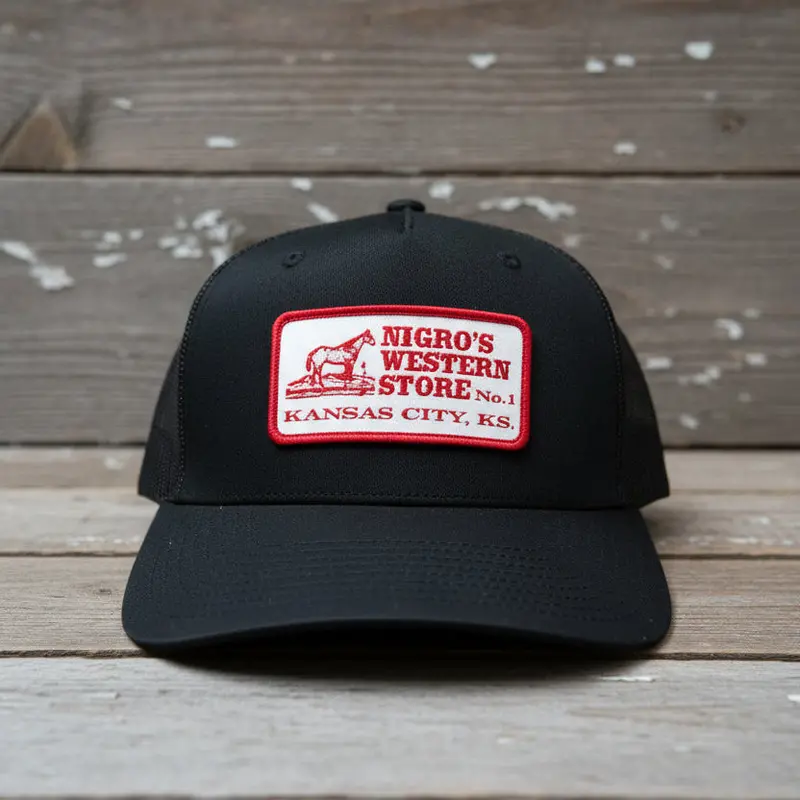 Nigro's 5 Panel Richardson 112 Black Og Patch - Nbc 3 1