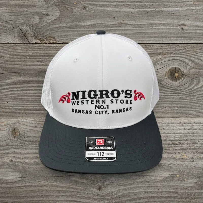 Nigro's Richardson 112 Combo White/Black Scrolls - Nbc 49 1