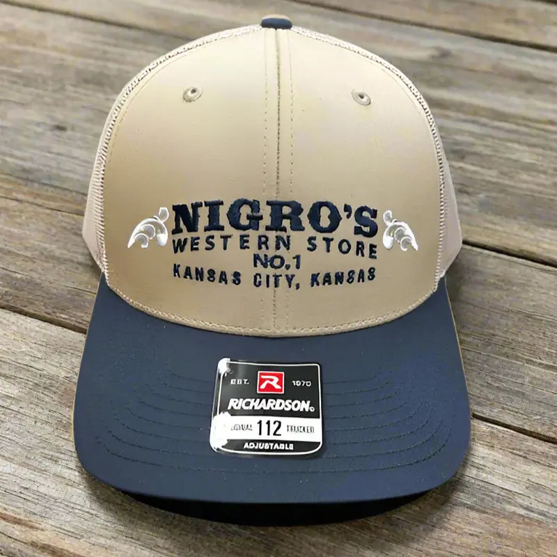Nigro's Richardson 112 Kahki/Navy Snapback - Nbc 56 1