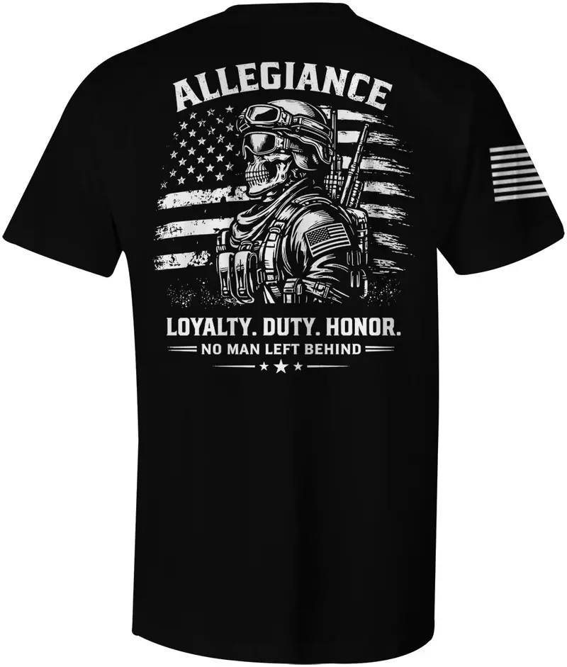 No Man Left Tee 1