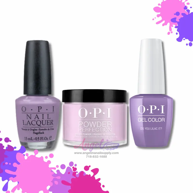 Opi 3In1 Combo Dp-Gc-Nl B29 Do You Lilac It? 1