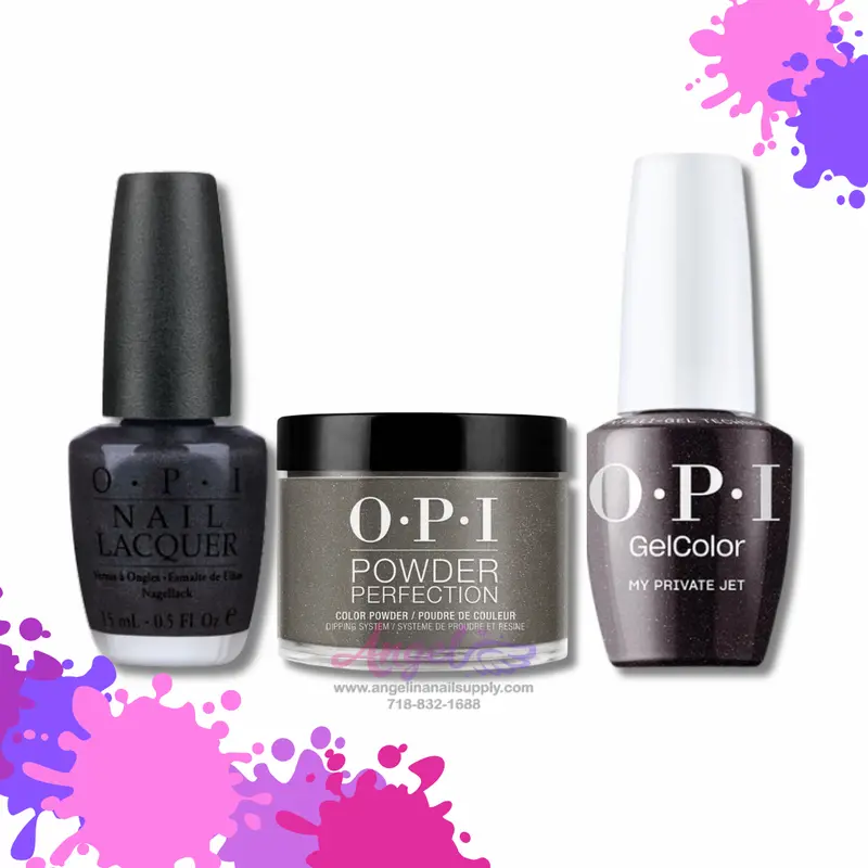 Opi 3In1 Combo Dp-Gc-Nl B59 My Private Jet 1