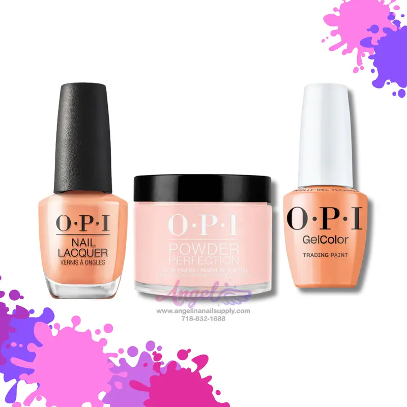 Opi 3In1 Combo Dp-Gc-Nl D54 Trading Paint 1