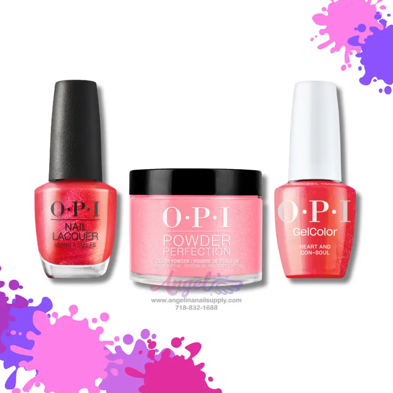 Opi 3In1 Combo Dp-Gc-Nl D55 Heart And Con-Soul 1