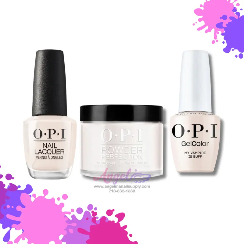 Opi 3In1 Combo Dp-Gc-Nl E82 My Vampire Is Buff 1