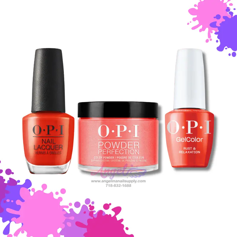 Opi 3In1 Combo Dp-Gc-Nl F006 Rust & Relaxation 1