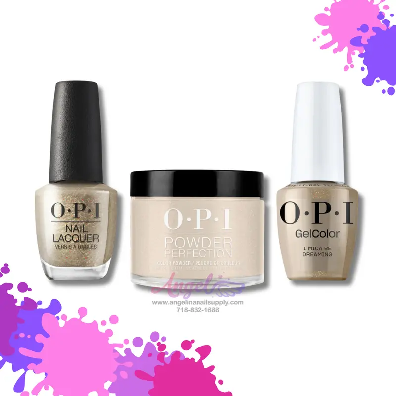 Opi 3In1 Combo Dp-Gc-Nl F010 I Mica Be Dreaming 1