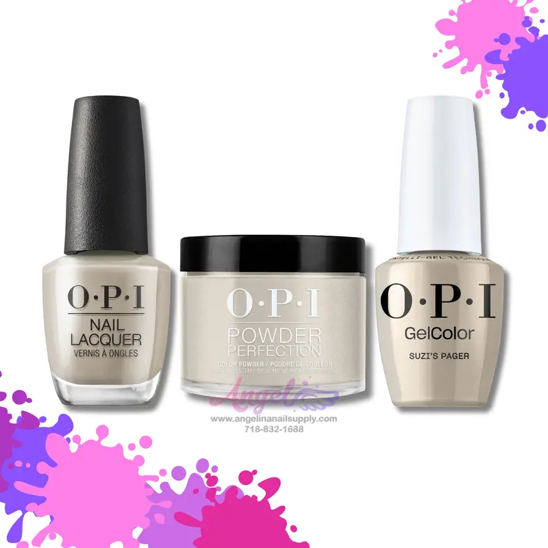 Opi 3In1 Combo Dp-Gc-Nl F033 Suzi’S Pager 1