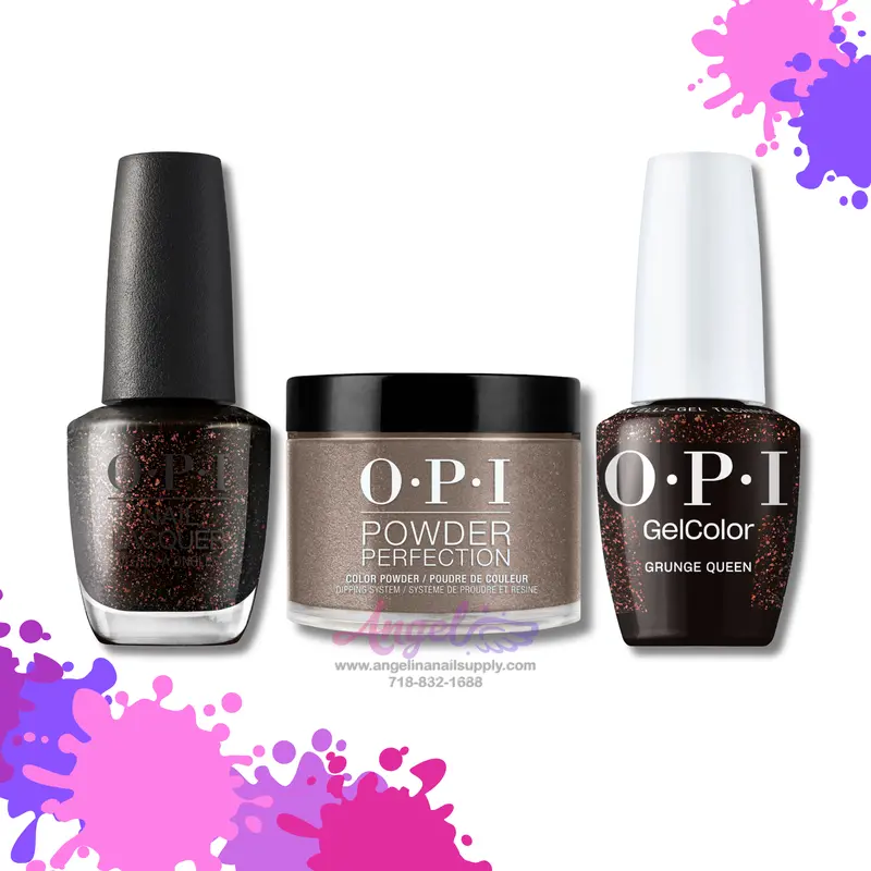 Opi 3In1 Combo Dp-Gc-Nl F035 Grunge Queen 1