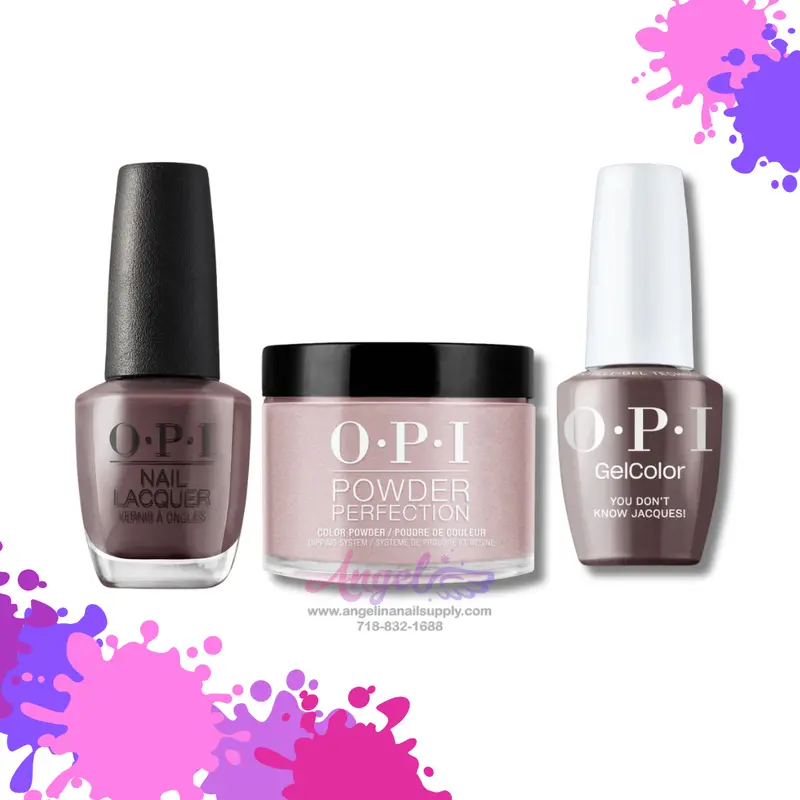 Opi 3In1 Combo Dp-Gc-Nl F15 You Don’T Know Jacques! 1