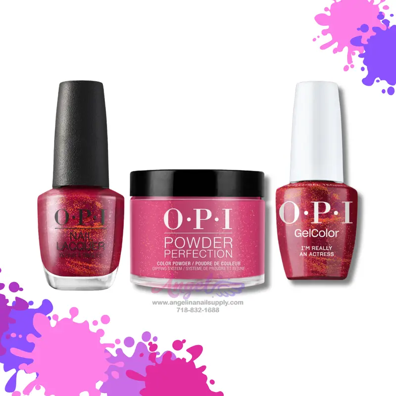 Opi 3In1 Combo Dp-Gc-Nl H010 I’M Really An Actress 1