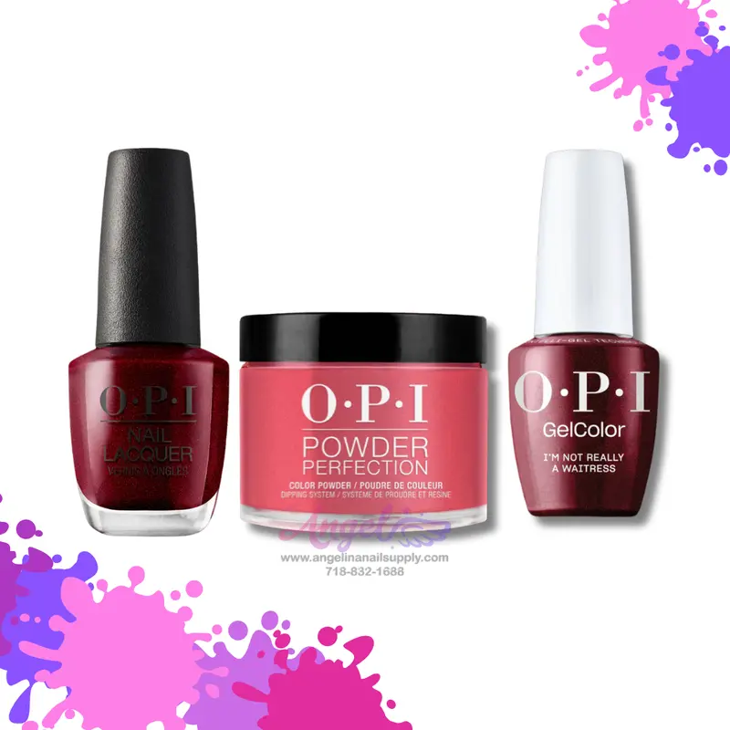Opi 3In1 Combo Dp-Gc-Nl H08 I'm Not Really A Waitress 1