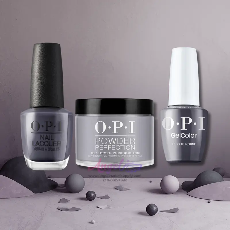Opi 3In1 Combo Dp-Gc-Nl I59 Less Is Norse 1