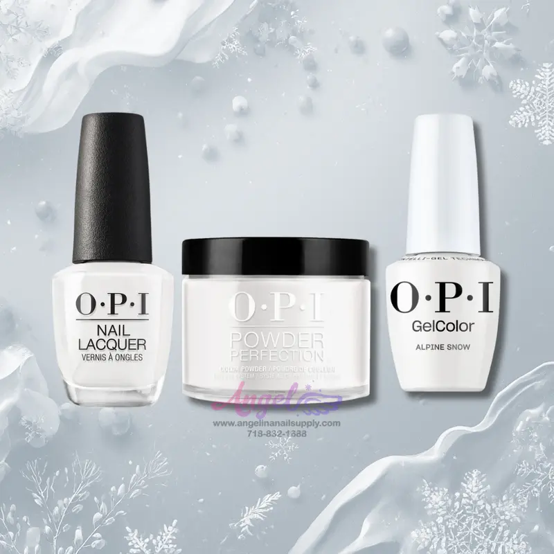 Opi 3In1 Combo Dp-Gc-Nl L00 Alpine Snow 1
