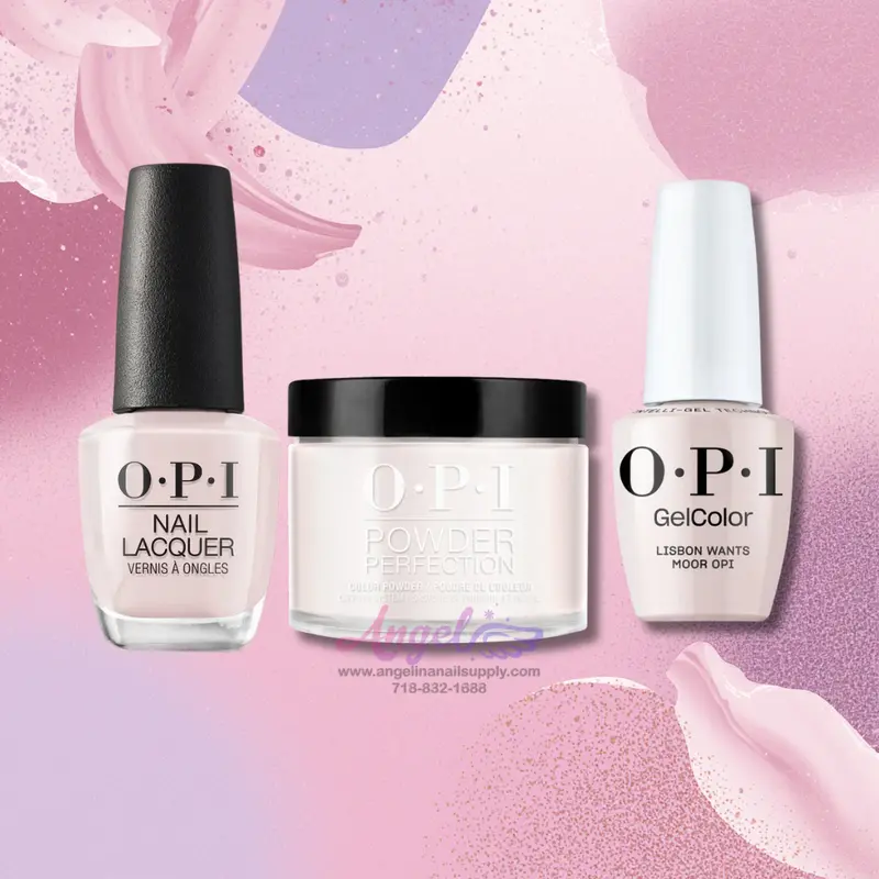 Opi 3In1 Combo Dp-Gc-Nl L16 Lisbon Wants Moor Opi 1