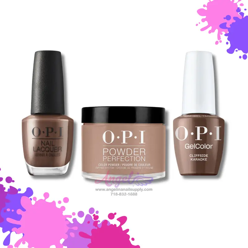Opi 3In1 Combo Dp-Gc-Nl N80 Cliffside Karaoke 1