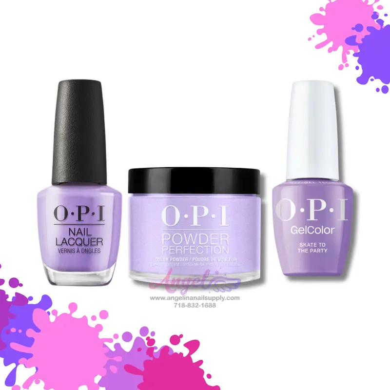 Opi 3In1 Combo Dp-Gc-Nl P007 Skate To The Party 1