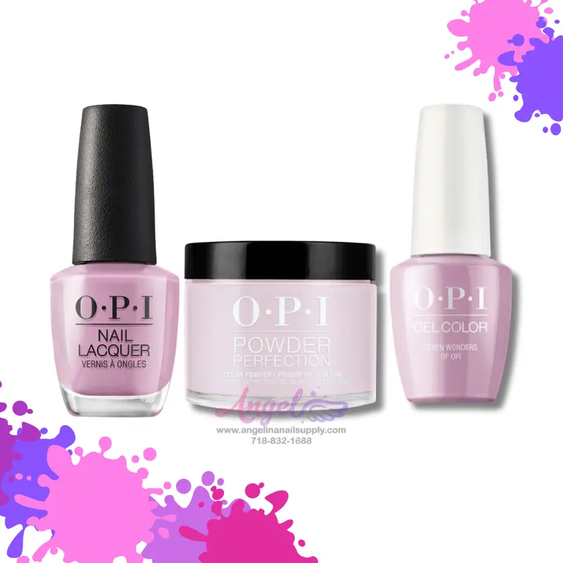 Opi 3In1 Combo Dp-Gc-Nl P32 Seven Wonders Of Opi 1