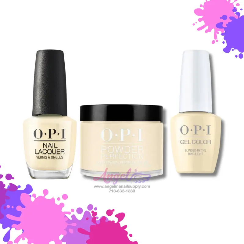 Opi 3In1 Combo Dp-Gc-Nl S003 Blinded By The Ring Light 1