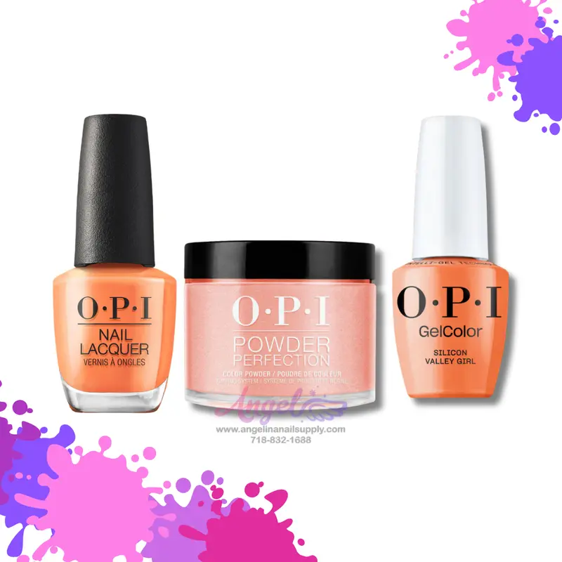 Opi 3In1 Combo Dp-Gc-Nl S004 Silicon Valley Girl 1