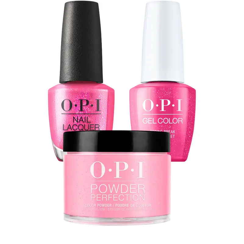 Opi 3In1 Combo Dp-Gc-Nl S009 Spring Break The Internet 1