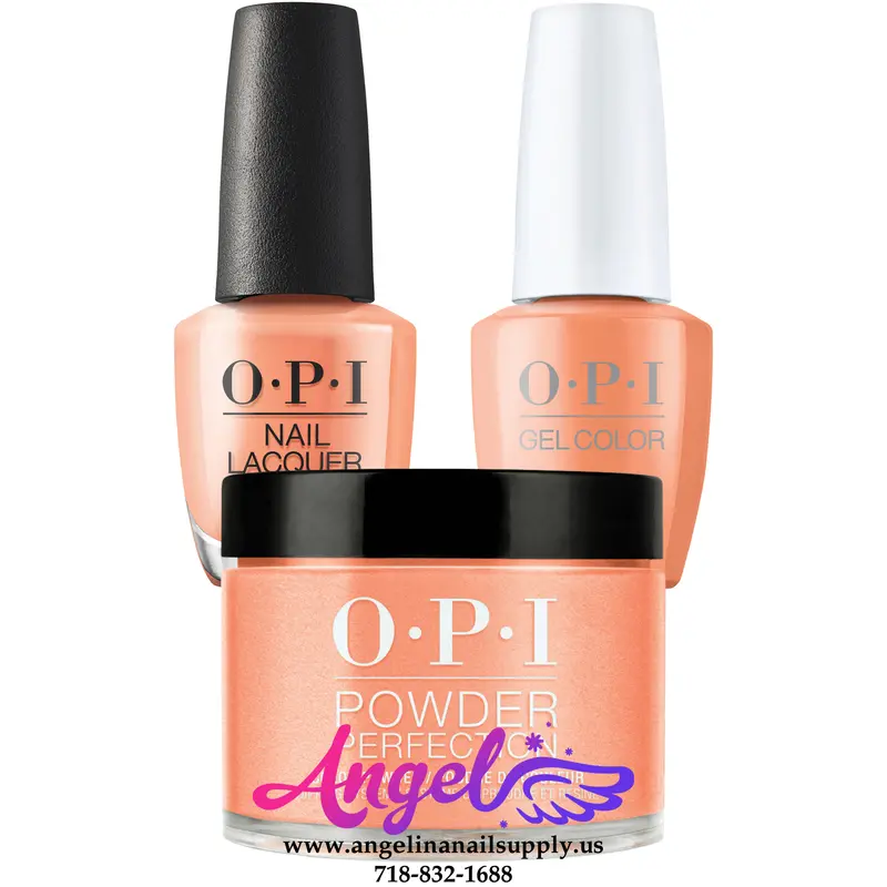 Opi 3In1 Combo Dp-Gc-Nl S014 Apricot Af 1
