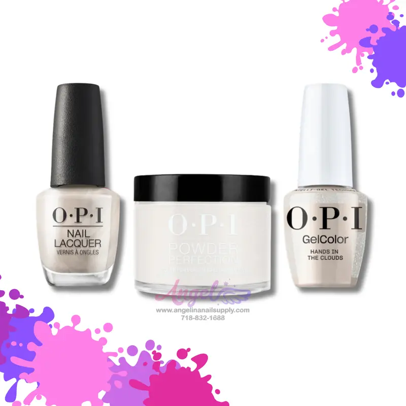 Opi 3In1 Combo Dp-Gc-Nl S037 Hands In The Clouds 1