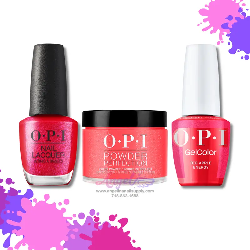 Opi 3In1 Combo Dp-Gc-Nl S072 Big Apple Energy 1