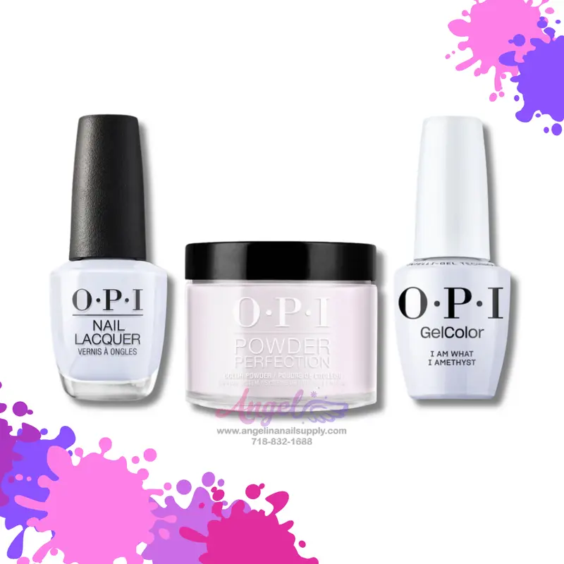 Opi 3In1 Combo Dp-Gc-Nl T76 I Am What I Amethyst 1