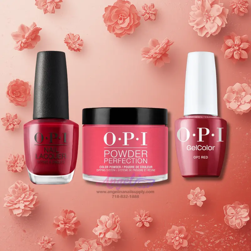 Opi 3In1 Combo Dp-Gct-Nl L72 Opi Red 1