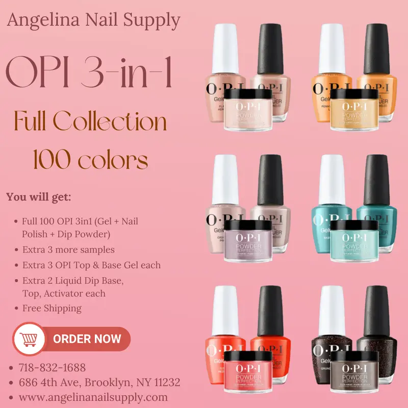 Opi 3In1 Full Collection (100 Colors) 1