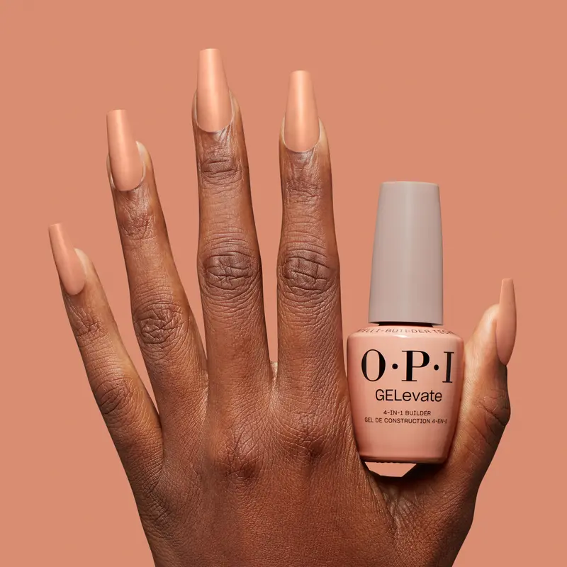 Opi 4-In-1 Builder Gel Bib001 Warm Pink / For The Fill Of It 1