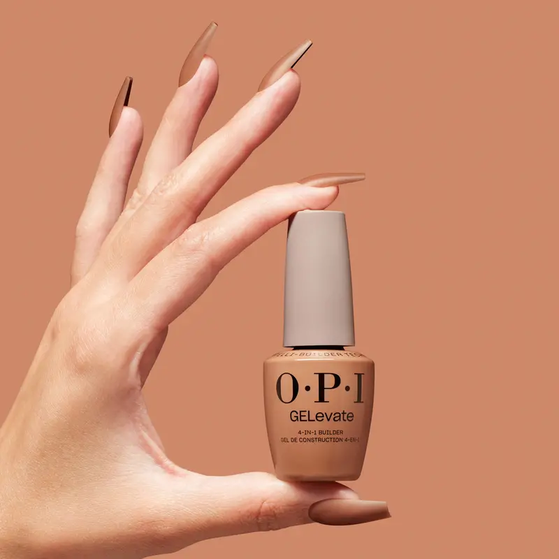 Opi 4-In-1 Builder Gel Bib002 Dark Nude / Nude Sculpture 1