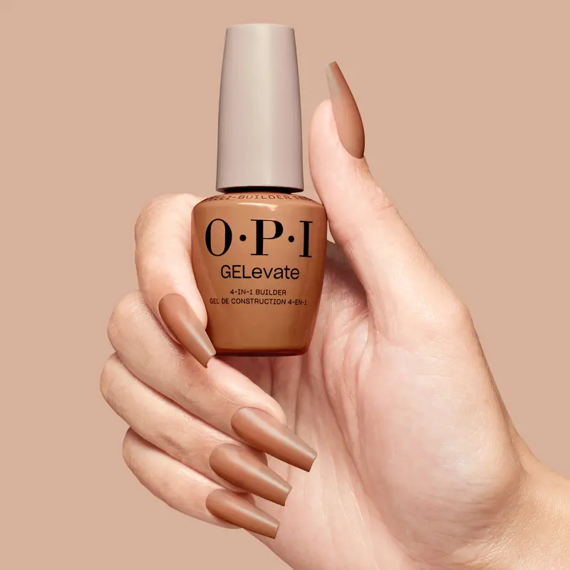 Opi 4-In-1 Builder Gel Bib003 Warm Nude / Fill My Espresso 1