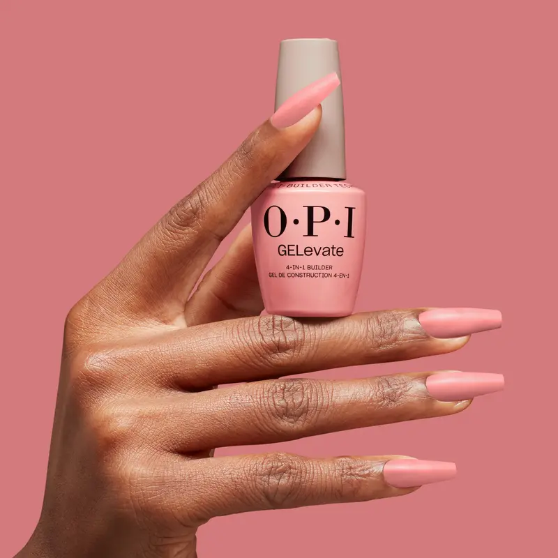 Opi 4-In-1 Builder Gel Bib004 Pink / Pink Over-Slay 1