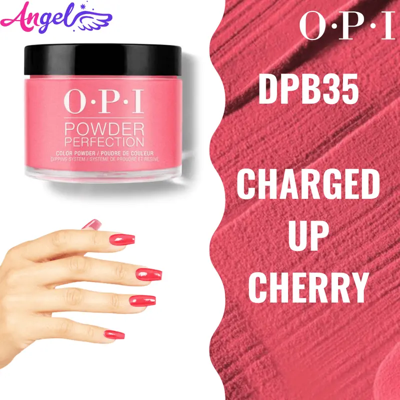 Opi Dip Powder Dp B35 Charged Up Cherry 1
