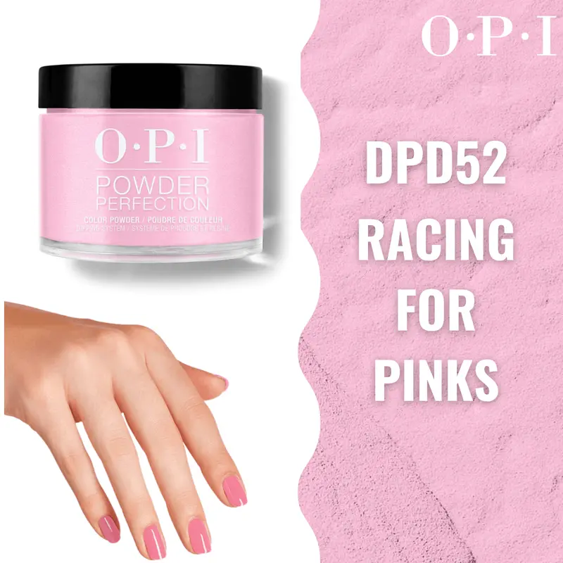 Opi Dip Powder Dp D52 Racing For Pinks 1