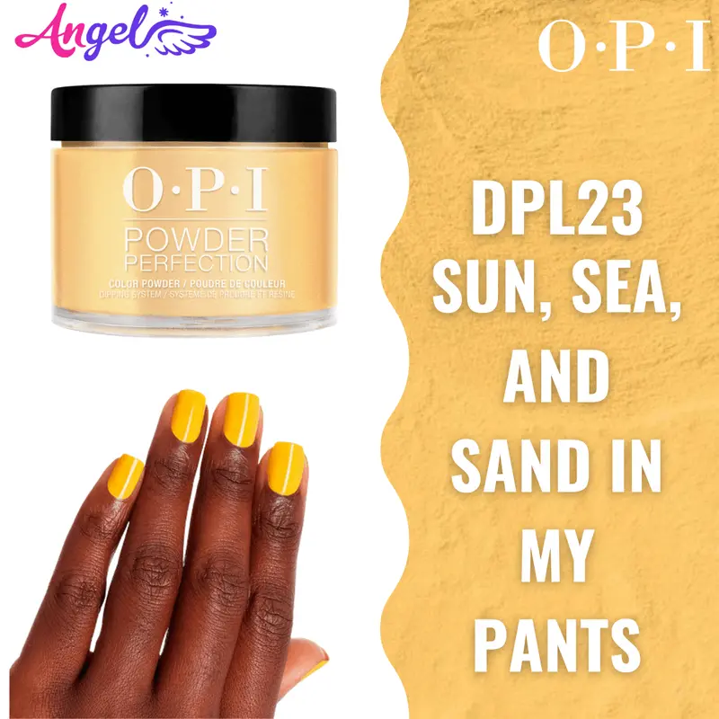 Opi Dip Powder Dp L23 Sun, Sea, And Sand In My Pant 1